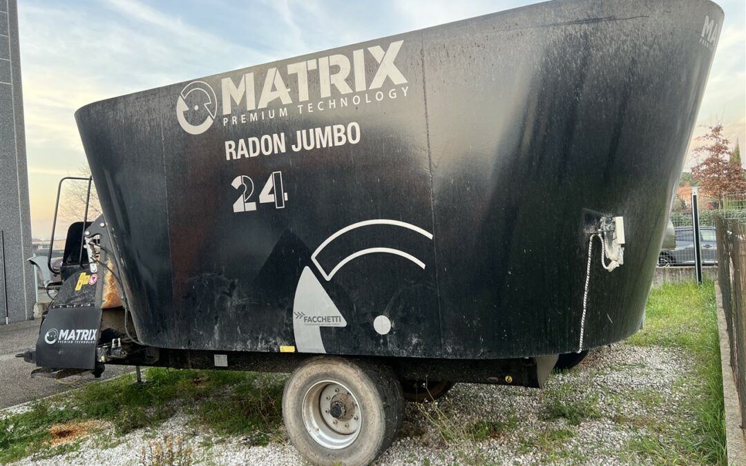 CARRO MISCELATORE MATRIX RADON JUMBO 24MC